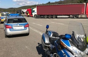 Polizeidirektion Kaiserslautern: POL-PDKL: Schwerverkehrskontrolle auf der Autobahn