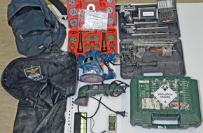 Polizeiinspektion Hameln-Pyrmont/Holzminden: POL-HOL: Wem gehören die sichergestellten Werkzeuge?