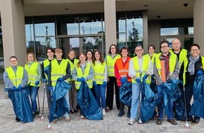 Edeka S&uuml;dwest: Presse-Information: Gemeinsam f&uuml;r eine saubere Umwelt - Mitarbeitende von Edeka S&uuml;dwest sammeln M&uuml;ll