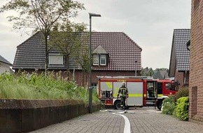 Feuerwehr Bocholt: FW Bocholt: Verletzte Person bei Wohnungsbrand