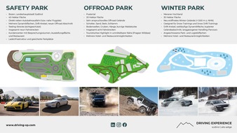 Driving Experience Südtirol: Safety Park, Offroad Park & Winter Park - für jeden Bedarf der Automobilbranche das passende Angebot