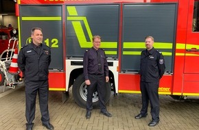 Feuerwehr Bremerhaven: FW Bremerhaven: Die Freiwillige Feuerwehr Lehe hat einen neuen stellvertretenden Wehrführer
