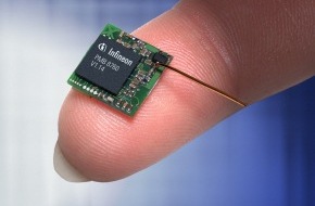Infineon Technologies AG: Infineon katapultiert Bluetooth in den Massenmarkt / Auf wenigen
Quadratmillimetern integriert ein Chip alles für den Datenfunk