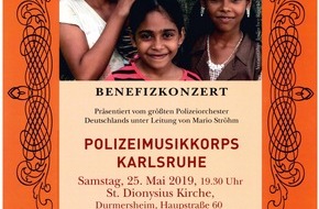 Polizeipräsidium Karlsruhe: POL-KA: Polizeimusikkorps am Samstag, 25. Mai in der Kirche St. Dionysius in Durmersheim