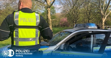 Polizei Duisburg: POL-DU: Dellviertel: Polizei und Ordnungsamt kontrollieren im Böninger Park