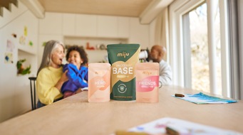 MILEI GmbH: Lactoferrin, Bifidobakterien und Protein: miju setzt auf die "Ursubstanzen des Lebens"