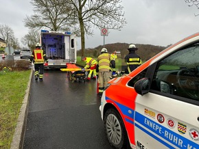 FW-EN: ABC-Einsatz auf Versandhof der Schillerstraße - Zwei Verkehrsunfälle kurz hintereinander - Einsatzmarathon am Freitagnachmittag