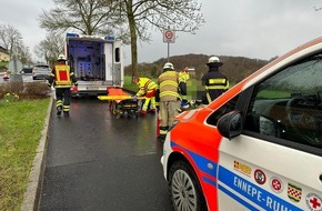 Feuerwehr Herdecke: FW-EN: ABC-Einsatz auf Versandhof der Schillerstraße - Zwei Verkehrsunfälle kurz hintereinander - Einsatzmarathon am Freitagnachmittag