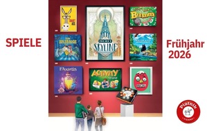Piatnik: Neue Lieblingswerke: Spieleneuheiten von Piatnik zur Spielwarenmesse 2026