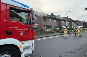 Freiwillige Feuerwehr der Stadt Goch: FF Goch: Trockner verursacht Kellerbrand