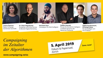 Campaigning Summit: Zuschauen, wie ein Chatbot ins Leben kommt