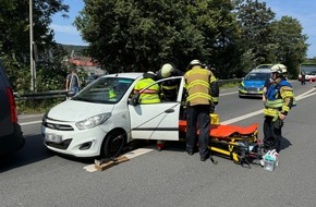 Feuerwehr Herdecke: FW-EN: Zwei First Responder und Verkehrsunfall mit Personenschaden