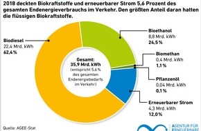 Agentur für Erneuerbare Energien: Pressefahrt und Pressegespräch: Erneuerbare im Verkehr - klimafreundlich unterwegs dank Biokraftstoffen, Windenergie und Co