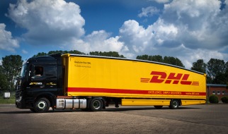 Deutsche Post DHL Group: Deutsche Post DHL führt ersten Teardrop Trailer für Transport in Deutschland und Frankreich ein