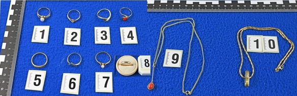 Polizeiinspektion Harburg: POL-WL: Ringe und Ketten gefunden, Polizei sucht Eigentümer und mögliche Geschädigte