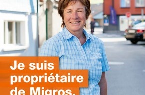 Migros-Genossenschafts-Bund: Nouvelle campagne publicitaire: "Migros appartient à tout le monde"