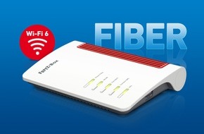 AVM GmbH: Für alle schnellen Glasfaseranschlüsse: Die neue FRITZ!Box 5530 Fiber