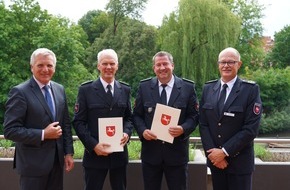 Polizeidirektion Lüneburg: POL-LG: Wechsel des Polizeivizepräsidenten der Polizeidirektion Lüneburg: Wesemann folgt auf Eggersglüß