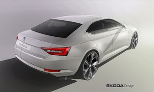 Skoda Auto Deutschland GmbH: Design-Revolution: Der neue SKODA Superb (FOTO)