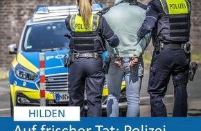 Polizei Mettmann: POL-ME: Polizei fasst Einbrecherduo auf frischer Tat - 2503061