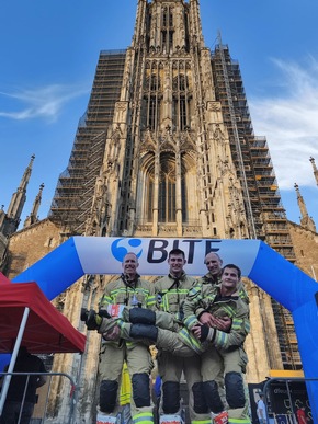 FW Konstanz: Erfolgreiche Teilnahme am 1. Ulmer Münsterturmlauf