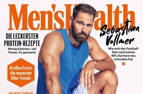 Motor Presse Hamburg MEN'S HEALTH: Football-Star Sebastian Vollmer bei Men's Health: "Ich musste lernen, dass Essen nicht nur Arbeit ist."