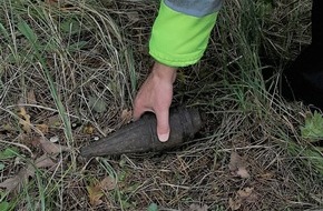 Polizeiinspektion Stralsund: POL-HST: Zweimal Munition im Wald gefunden