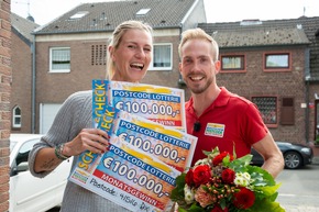 91 Monatsgewinner der Postcode Lotterie aus Grevenbroich freuen sich über 600.000 Euro
