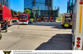 Feuerwehr München: FW-M: Brandmeldeanlage führt Feuerwehr zu Wasserschaden (Steinhausen)