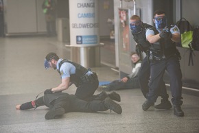 BPOLD FRA: Pressemitteilung von Bundespolizei Flughafen Frankfurt am Main, Polizeipräsidium Frankfurt am Main und Hauptzollamt Frankfurt am Main / Erfolgreiche Anti-Terror-Übung am Flughafen Frankfurt am Main
