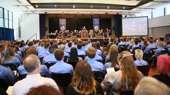 Hochschule der Polizei: HDP-RP: Hochschule der Polizei feiert die Ernennung von 206 Polizeikommissarinnen und Polizeikommissaren