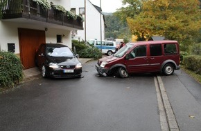 Polizeidirektion Mayen: POL-PDMY: Drei Leichtverletzte bei Unfall