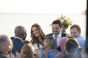 ProSieben: Zwei Hochzeiten bei "Grey's Anatomy": ProSieben zeigt das Staffelfinale am Mittwoch, 17. Oktober 2018