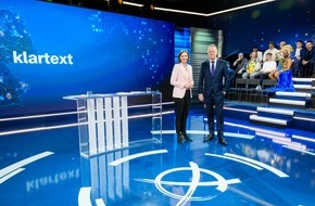 ZDF: "Klartext!" im ZDF in der Spitze mit mehr als sechs Millionen Zuschauern / Primetime-Sieg bei den Jüngeren