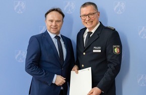 Kreispolizeibehörde Borken: POL-BOR: Kreis Borken - Paul Albers als neuer Abteilungsleiter Polizei im Kreis Borken