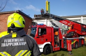 Kreisfeuerwehrverband Segeberg: FW-SE: Feuerwehren wegen Sturmtief "Nadia" im Dauereinsatz