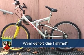 Polizeipräsidium Rheinpfalz: POL-PPRP: Aufmerksame Zeugin verhindert Fahrraddiebstahl
