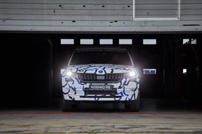 Neuer SKODA KODIAQ RS fährt Rekordrunde auf dem Nürburgring