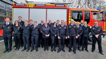 FW-WRN: Jahreshauptversammlung 2022 des Löschzug 1 Stadtmitte der Freiwilligen Feuerwehr Werne