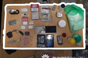 Bundespolizeidirektion Berlin: BPOLD-B: Bundespolizei beschlagnahmt Betäubungsmittel und Waffen
