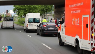 Polizeipräsidium Oberhausen: POL-OB: Verkehrsunfall unter dem Einfluss von Betäubungsmittel: 50-Jährige verletzt