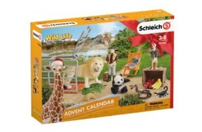 Schleich GmbH: Freude zum Fest: Adventskalender und Spielsets von Schleich bringen Kinderaugen zum Leuchten