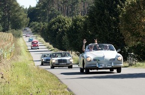 AUTO BILD: Auf die Plätze, fertig, los: 180 Oldtimer und Youngtimer gehen bei der 10. Hamburg-Berlin-Klassik 2017 an den Start