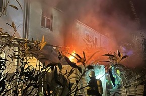 Feuerwehr München: FW-M: Ausgedehnter Zimmerbrand (Harlaching)