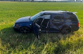 Polizeiinspektion Stade: POL-STD: Auto gerät bei Wohlerst in den Gegenverkehr - eine Person verletzt, Mazda aus dem Parkhaus eines Stader Einkaufsmarktes gestohlen