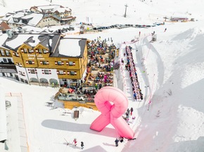 #SHESKIS für Pink Ribbon: Gemeinsam gegen den Krebs auf den Pisten Obertauerns