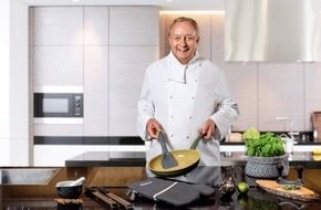 Unternehmensgruppe ALDI SÜD: Kochen wie ein Sternekoch / Tolle Küchenartikel und Rezepte von Alfons Schuhbeck bei ALDI SÜD