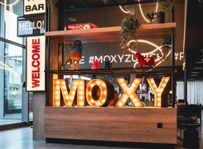 Le Moxy Zurich fête son ouverture avec style et personnalité