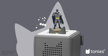 tonies GmbH: Batman für die Toniebox: tonies kündigt Partnerschaft mit Warner an