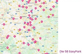 EasyPark: Parken an Rhein und Ruhr: Immer mehr Städte sind per App vernetzt